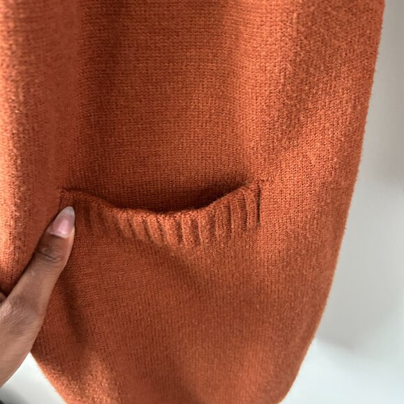 Women’s Open Front Long Cardigan Sweater Jones & Co XL - Picture 4 of 5